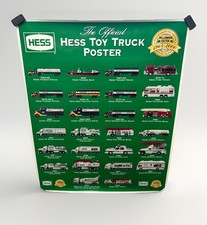 2000 Hess Toy Truck Millennium Edition Collector's Poster 24x30 NEW NOS