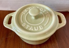 STAUB La Cocotte Mini Dutch Oven Pistachio Ca...