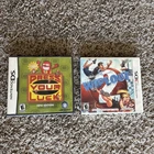 Nintendo DS / 3DS Game Lot Press Your Luck 2010 + Wipeout CIB Tested