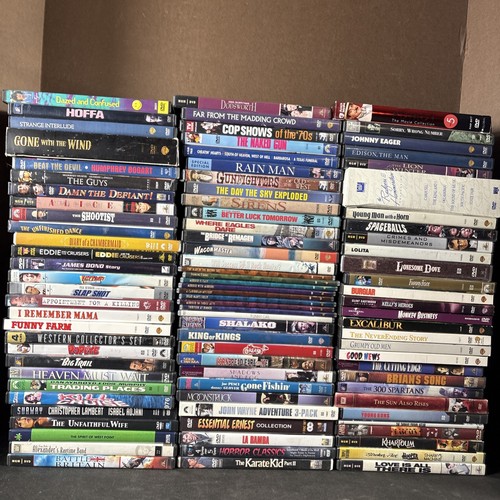 WHOLESALE RESELL LOT DVDS CLASSICS TCM BOX SET HOLLYWOOD RESELL WESTERN MURDER
