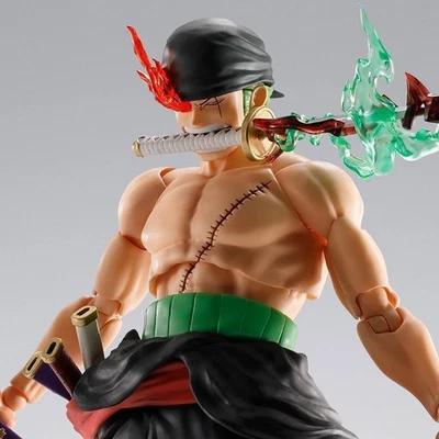 Bandai S.H.Figuarts Roronoa Zoro King of Hell ONE PIECE 150mm Actionfigur - Bild 1 von 4