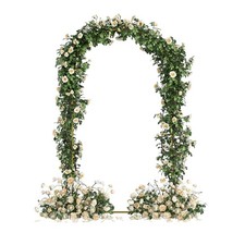 Wedding Arch, Metal Arch Backdrop Stand, Balloon Arch Stand Wedding Frame for...