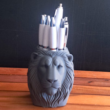 Stifthalter Löwe 3 D Print in verschiedenen ...