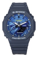 Casio G-Shock Quarz Sport Blau Zifferblatt GA-2100AS-2A 200M Herrenuhr