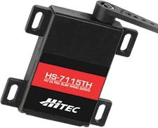 HS-7115TH High Voltage, Titanium Gear Slim Wing Servo