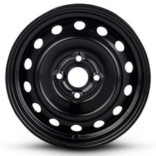 One 14 Inch Black Steel Wheel For 2002-2007 Suzuki Aerio 4x100 14x5.5 R1l0