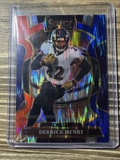 2025 Select Football Derrick Henry Concourse Red and Blue Prizm