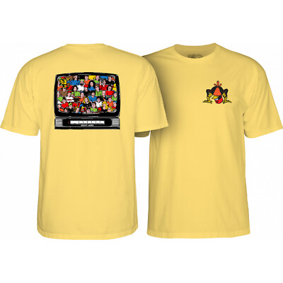 Powell Peralta Skateboard Shirt Bucky Lasek Stadium Banana