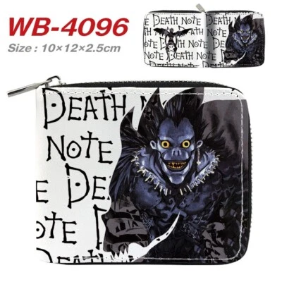 MARKENLOS Death Note Cosplay Anime Manga PU Geldbörse Geldbeutel Wallet 12x10x2.5cm