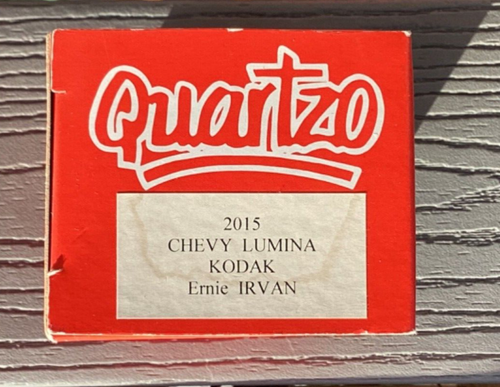 QUARTZO 1/43 NASCAR CHEVY LUMINA ERNIE IRVAN #4 KODAK CAR IN DISPLAY CASE # 2015 - Picture 19 of 23