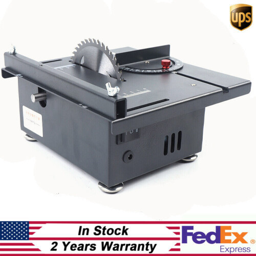 Mini Electric Table Saw Bench Circular Blade Woodworking Cutting Tool Machine