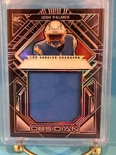2021 Panini Obsidian Volcanic Materials Josh Palmer Rookie 59/75