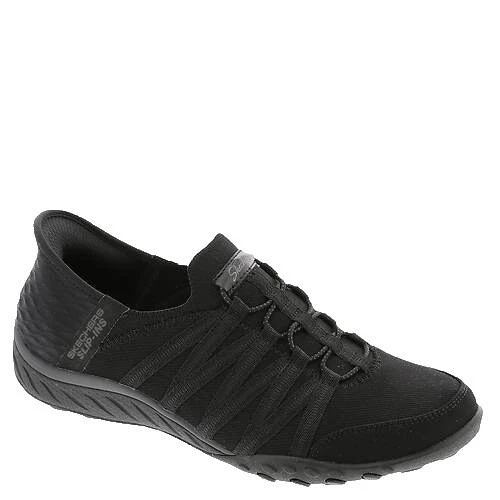 Zapatos deportivos para mujer SKECHERS Breathe Easy negros