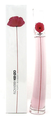 Kenzo Flower POPPY BOUQUET 3.3 oz. Eau de Parfum Florale Spray New in Sealed Box
