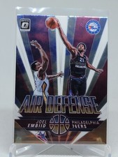 2021-22 Donruss Optic Basketball Joel Embiid Air Defense #5 A2F