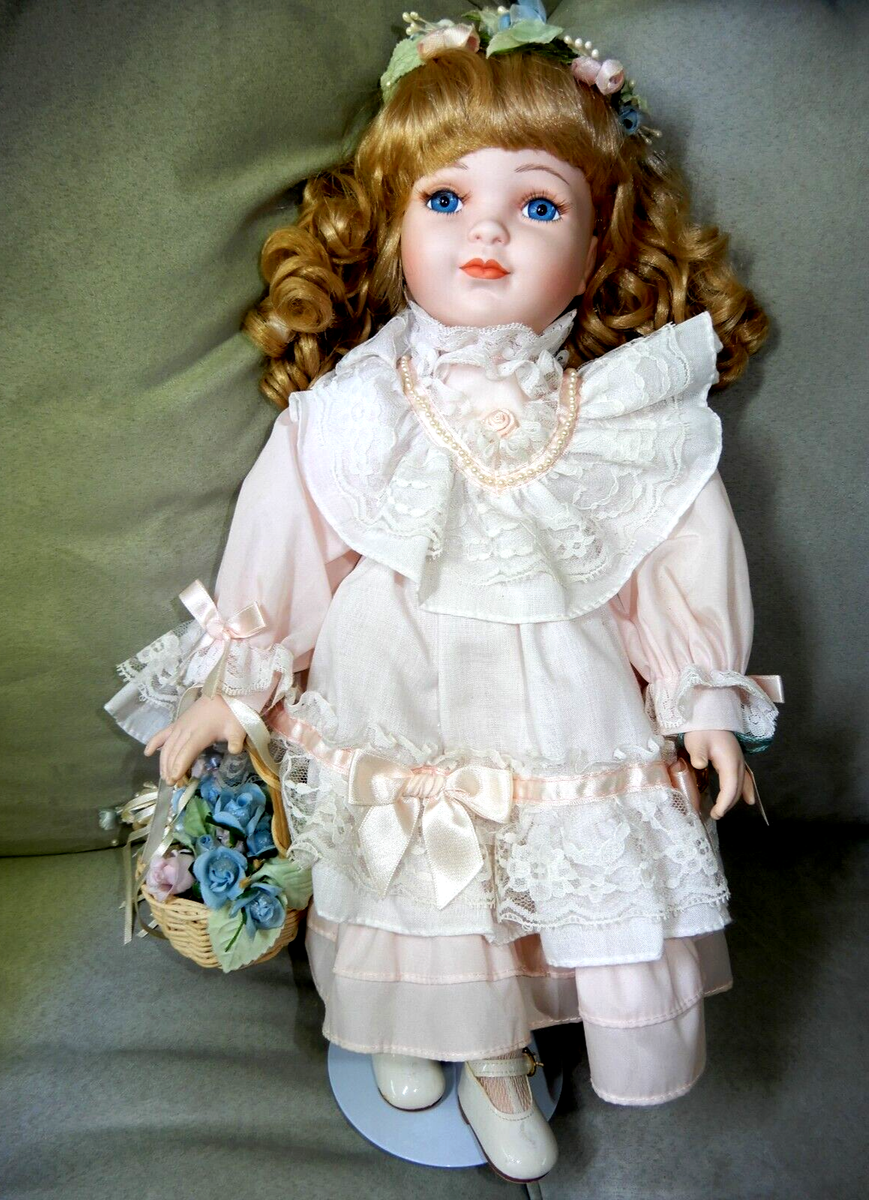 MARIE OSMOND Knickerbocker 1991 PORCELAIN DOLL 17