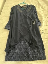 R M Richards Dress Size 10 P BlueFormal Mother of the Bride/Groom