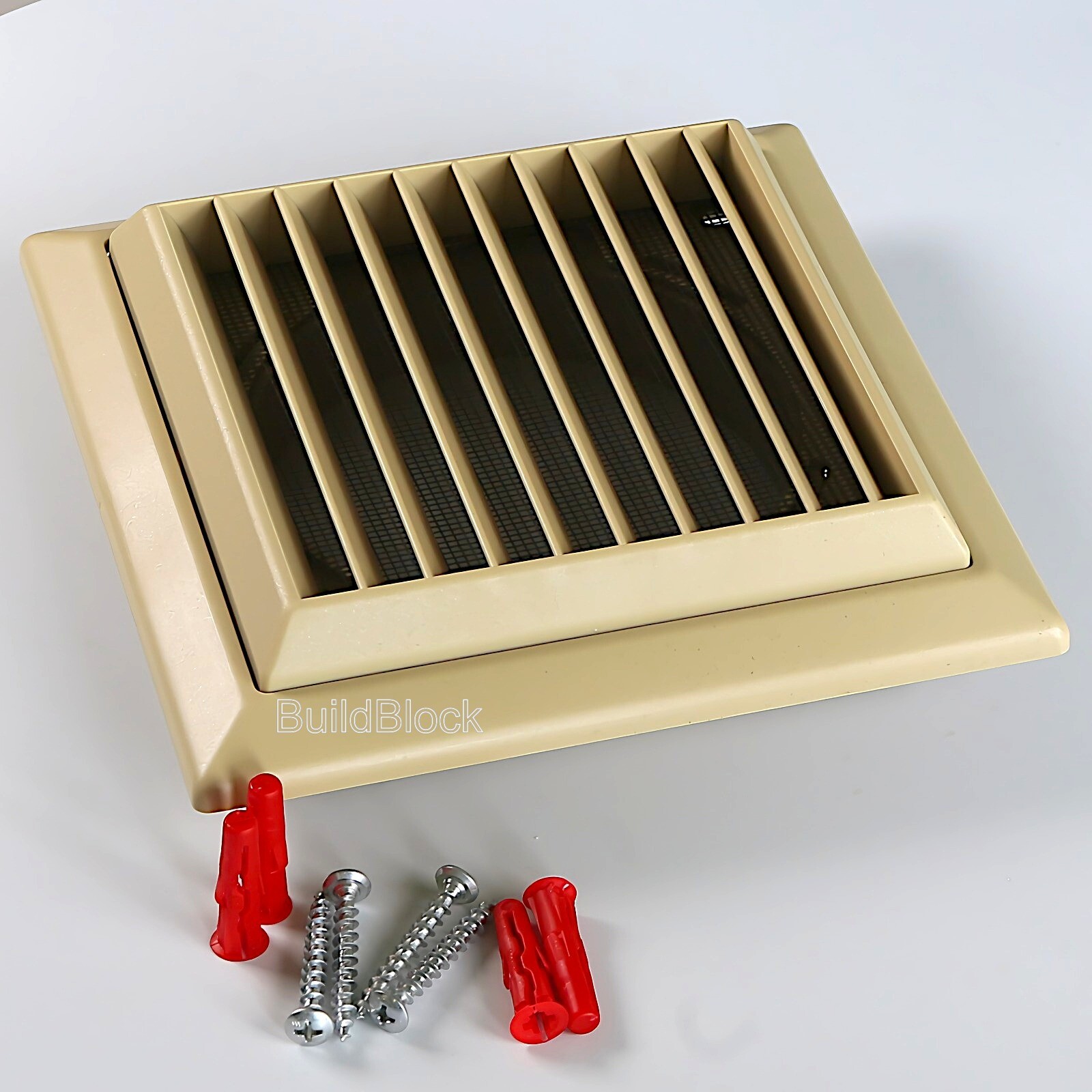 External Wall Vent Grille ventilation extractor outlet grill cream