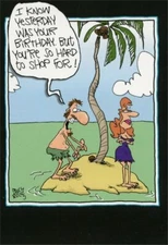 Hard to Shop For Funny McCoy Bros Birthday Card - Greeting Card by Nobleworks