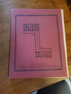 Pattern Drafting & Grading: Women's and Misses' Garment Design 1986 NICE!