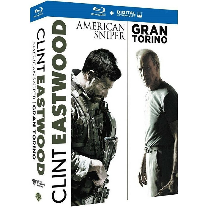 Cofanetto Clint Eastwood: American Sniper + Gran Torino - Blu-Ray Nuova