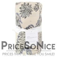 Pottery Barn Avril Cotton Table Throw - 50x50" MSRP $129