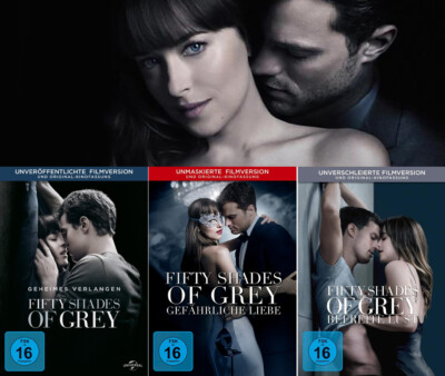 Fifty Shades of Grey 1 + 2 + 3                                      | DVD | 055