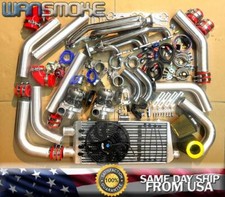 Twin Turbo Charger Kit 1000hp R For Sbc Corvette Camaro Firebird Blazer Tahoe Ck Twin Turbo Charger Kit 1000hp R For Sbc Corvette Camaro Firebird Blazer Tahoe Ck