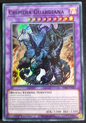 Super Rare WÄCHTERCHIMÄRE auf Italienisch (Guardian) RA02-IT023 YUGIOH