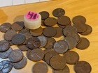 1941 P Lincoln Wheat Cent Penny 50¢ Roll Circulated G-VF Free Shipping