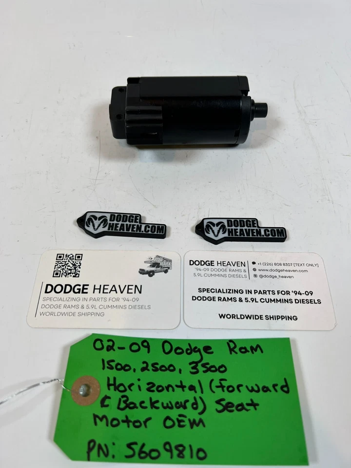 Dodge Ram 1500-3500 2002-2009 fabricante de equipos originales asiento horizontal motor adelante y atrás Foto 3 de 4