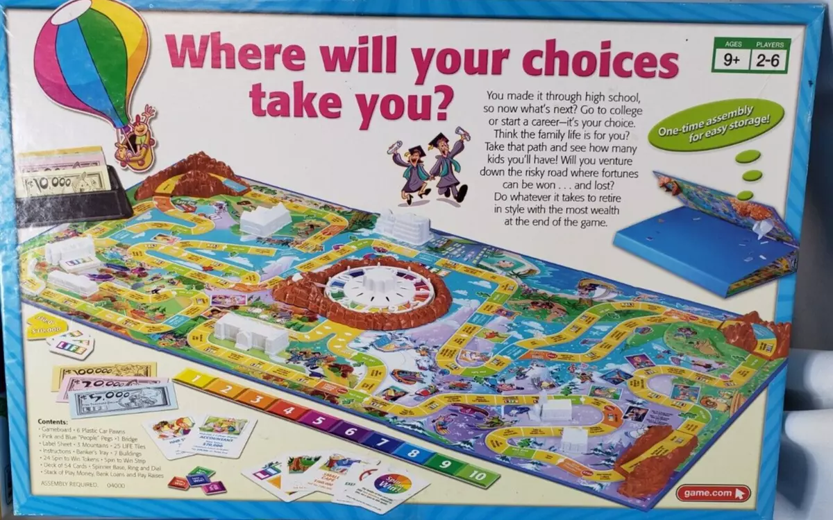 Hasbro The Game of Life Board Game (04000) for sale online