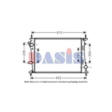 Radiateur Fiat MULTIPLA