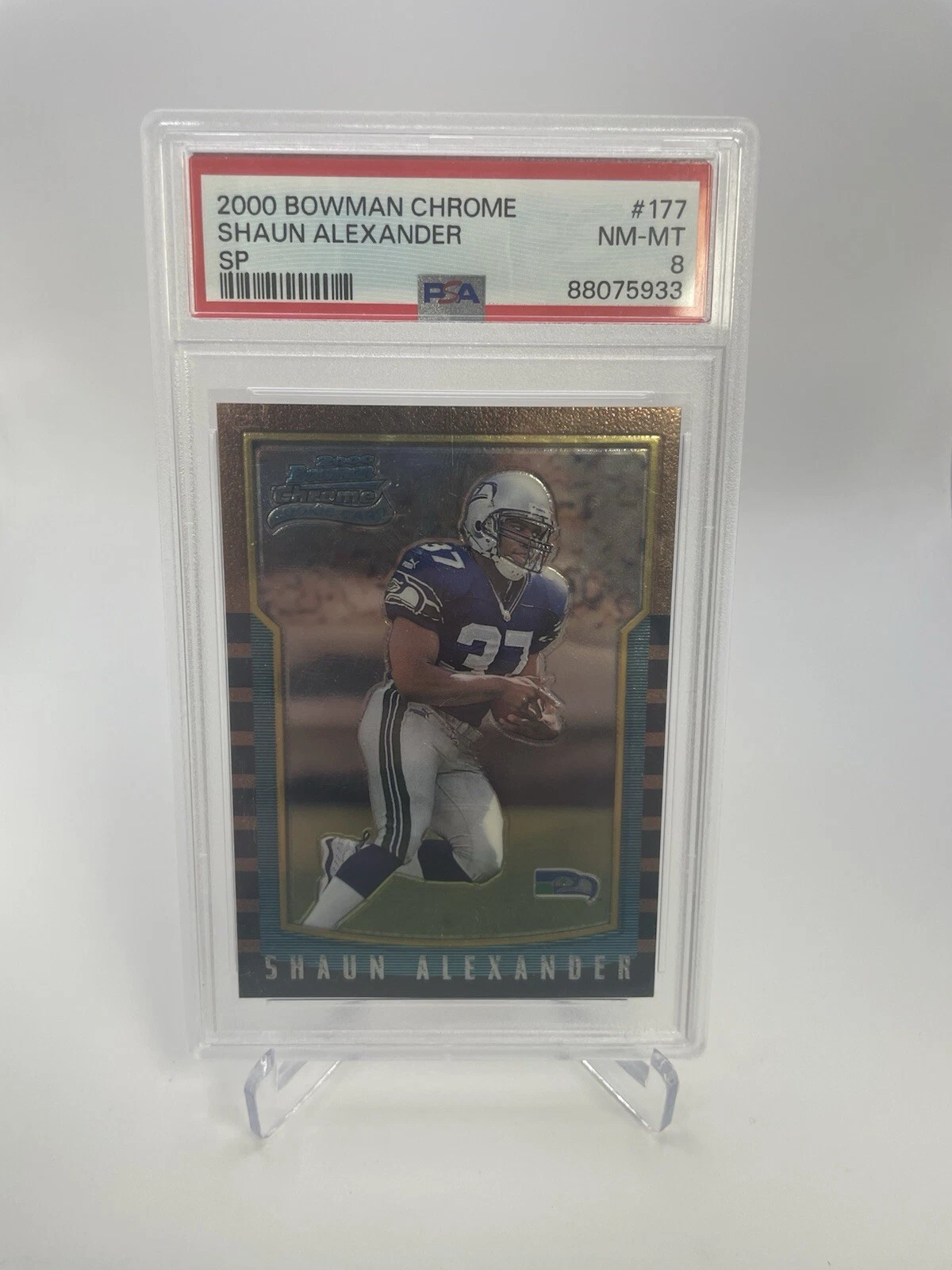 Shaun Alexander Bowman Chrome #177 SP