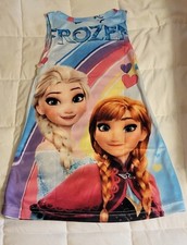 Disney multi-colored Frozen Summer Anna  Elsa Nightgown