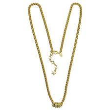 Kirks Folly Magic Weave 30" Magnetic Interchangeable Necklace goldtone