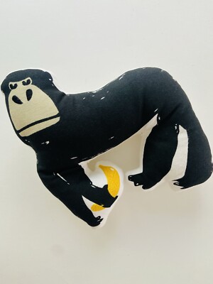 Pillowfort Target 7'' Gorilla w/Banana Pillow Plush