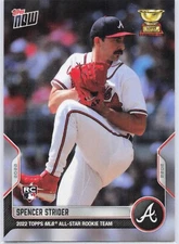 2022 Topps Now Rookie Cup Team RC-9 Spencer Strider - Free Shipping Always!