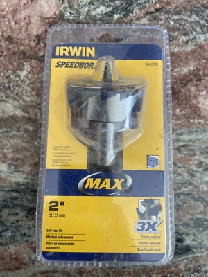 2  Irwin Speedbor Self Feed Bit
