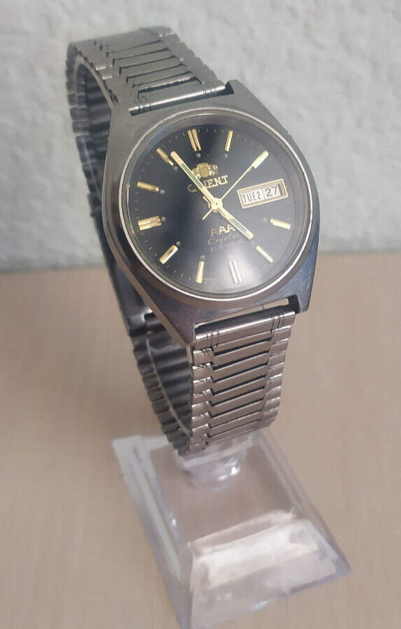 🇺🇦Watch ORIENT STAR AUTOMATIC AAA Crystal ORIGINAL JAPAN BLACK