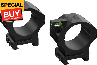 Next Level Scope Rings with Integrated Level Bubble | 30 mm Diameter