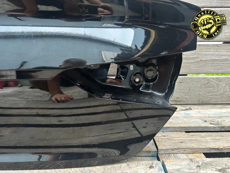 Audi A5 S5 RS5 2018-2024 cupé - tapa del maletero del portón trasero (negro) OEM 19 k Foto 4 de 4