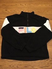 FILA Womens Pullover 1/4 Zip Fleece Size XL