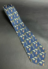 Vintage Salvatore Ferragamo 100% Silk Mens Ne...