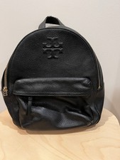 Tory Burch Thea Mini Backpack -Classic Black, Pebbled Leather