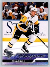 2023-24 Upper Deck Young Guns Ryan Shea RC Pittsburgh Penguins #489