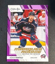 2023-24 O-Pee-Chee Adam Fantilli Marquee Rookie Purple Border RC /49 Mint SSP