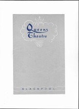 QUEENS THEATRE BLACKPOOL 1954 JIMMY CLITHEROE EDDIE CALVERT NAT JACKLEY 