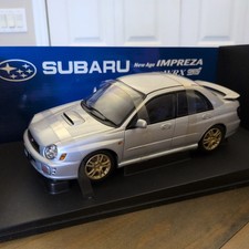 Autoart 1/18 Scale 78641 - Subaru New Age Impreza WRX STI - Silver