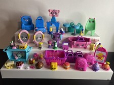 Lot Of 50 Shopkins Furniture Figures Accessories